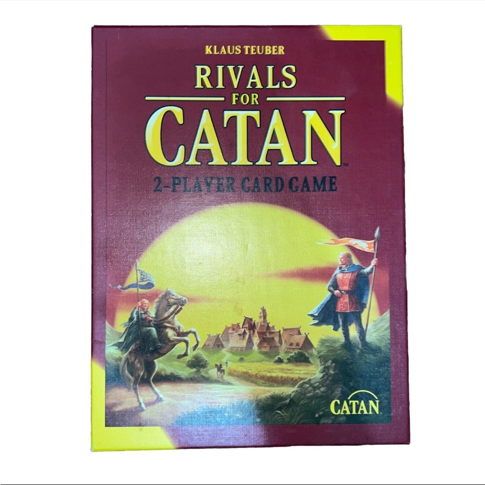 Rivals for Catan Strategy Card Game Two Player Complete
